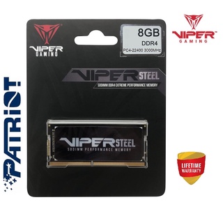 Patriot 8GB Viper Steel DDR4 3000MHz SODIMM CL19