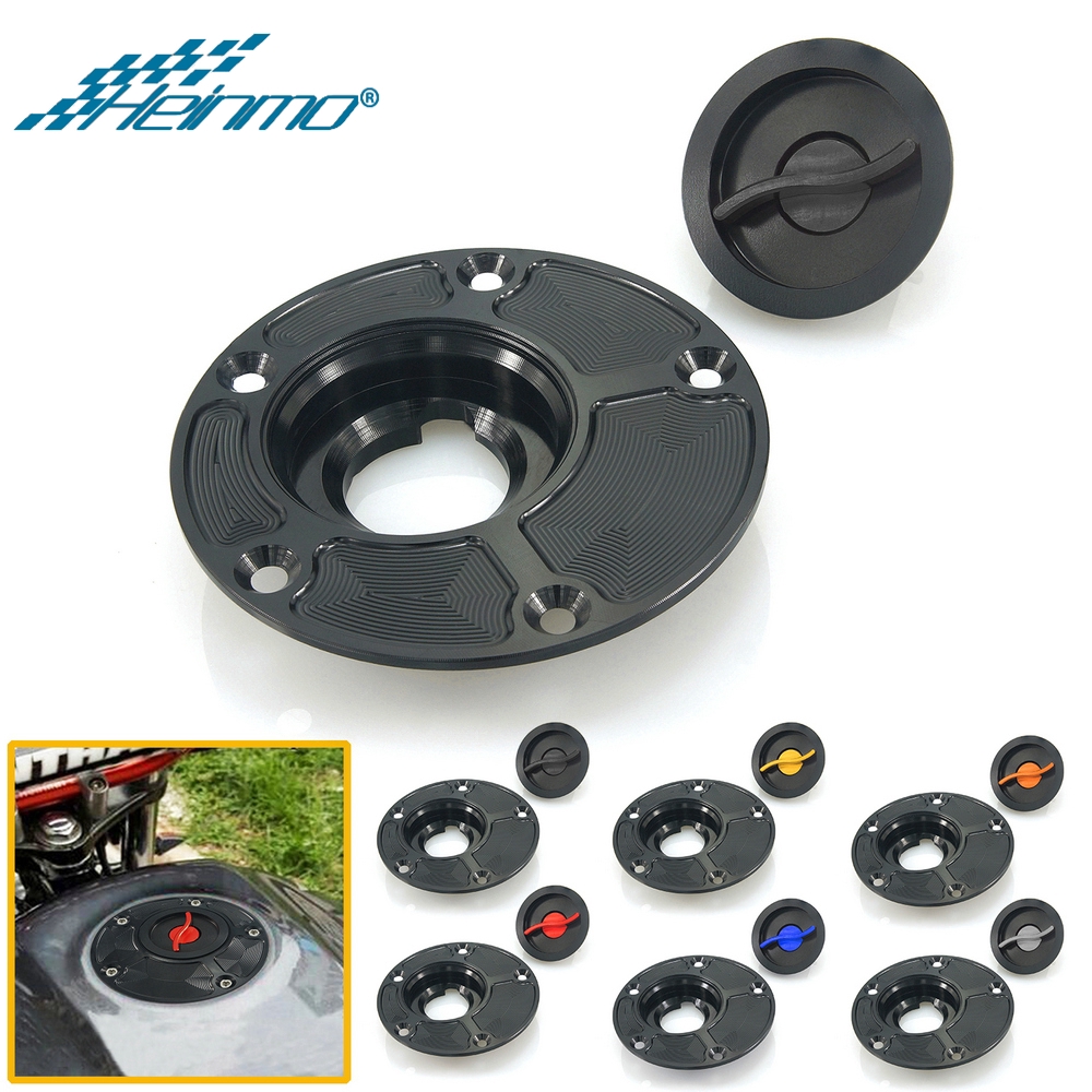 Universal การใช้ถังสําหรับ Yamaha FZ1 FZ6 FZR 750 1000 R1 R6 YSR 50 ฝาครอบถังน้ํามันเชื้อเพลิง Petro