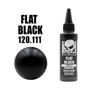 Skull Color No.111 Flat Black 60 ml.