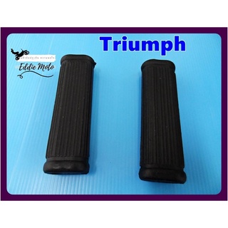 BSA B25 B44 A50 A65 TRIUMPH FOOT REST FOOT PEGS (LH&amp;RH) SET // ยางพักเท้า ที่พักเท้า งานไต้หวัน สินค้าคุณภาพดี