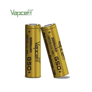 ถ่านชาร์จ Vapcell G50 21700 5000mAh 3.7V 2ก้อน ของแท้