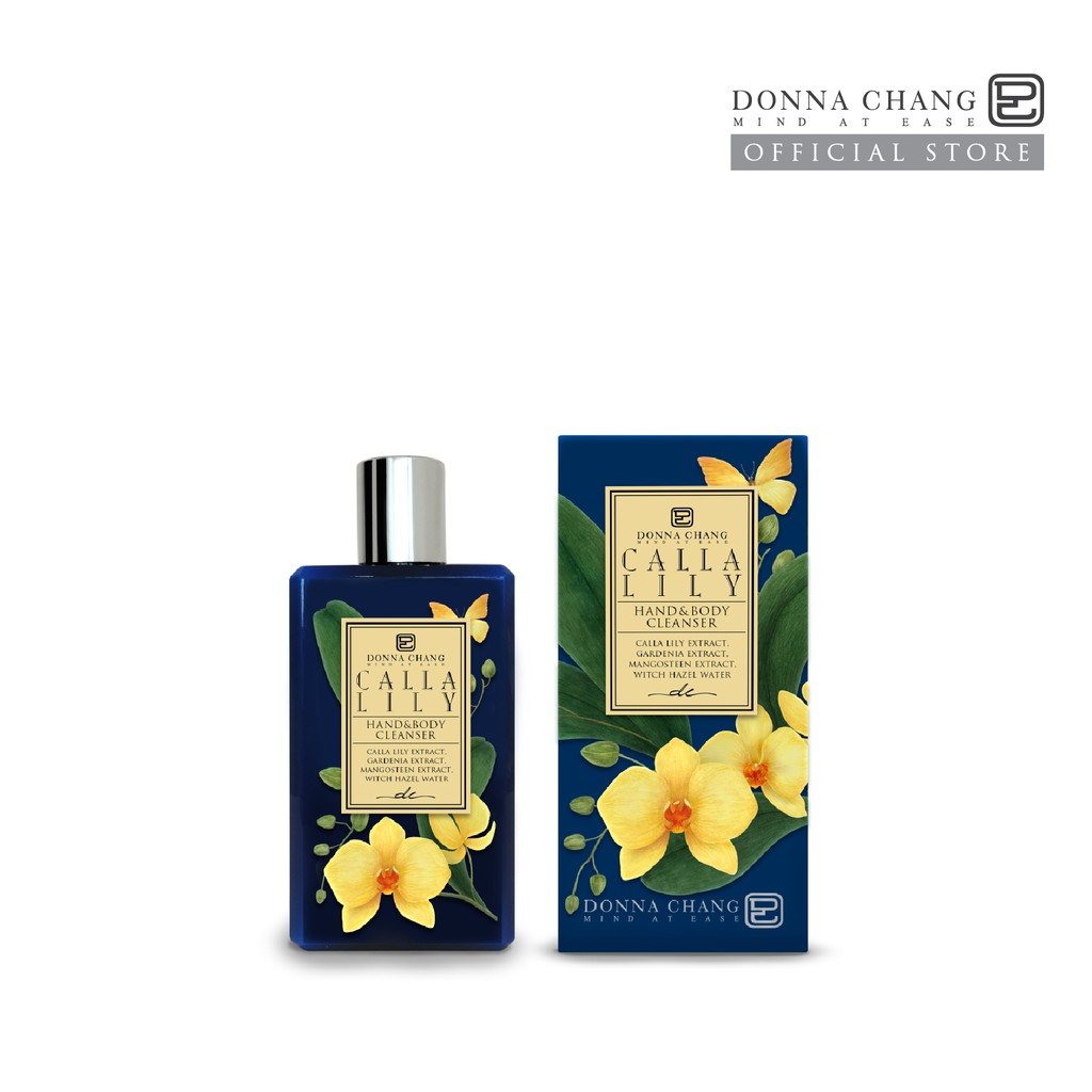 DONNA CHANG Calla Lily Hand & Body Cleanser ดอนน่า แชง เจลอาบน้ำ สบู่อาบน้ำ เจลล้างมือ สูตรอ่อนโยน สำหรับผิวแพ้ง่าย