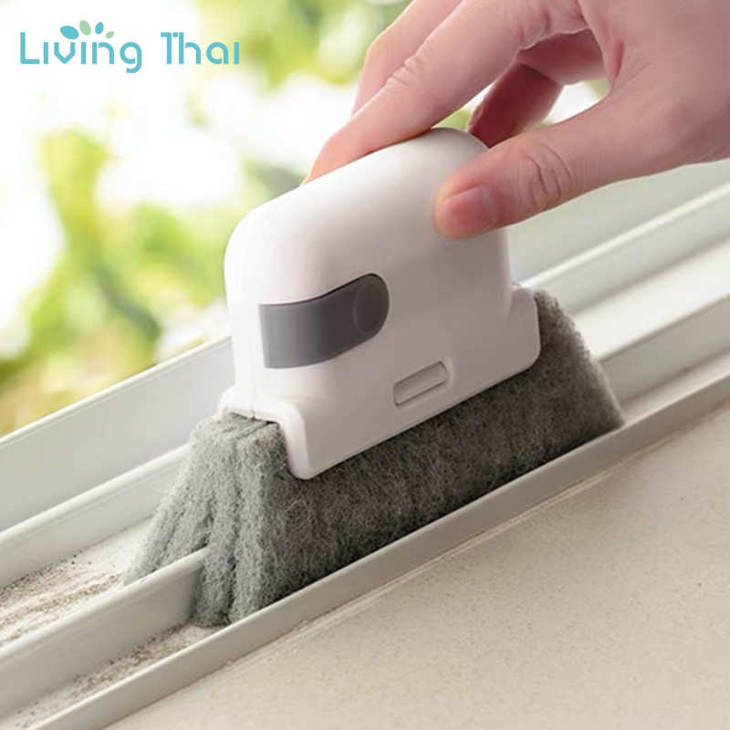 Living Thai แปรงทำความสะอาดอเนกประสงค์ สำหรับเช็ดร่องหน้าต่างรุ่น แปรงเช็ดร่องหน้าต่าง ประตู