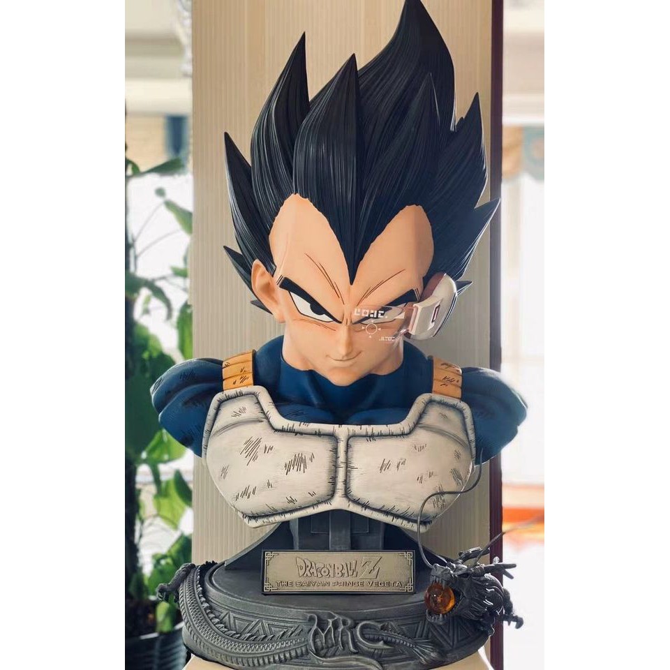 [ส่งฟรี] โมเดล ดราก้อนบอล Dragonball Z เบจิต้า Vegeta งาน รีแคช ค่าย MRC วัสดุ Resin สูง 95 CM หนัก เกือบ 20 กิโล