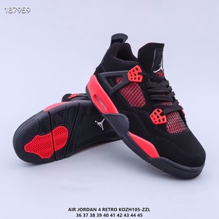 Nike AIR JORDAN 4 เรโทร สีแดง