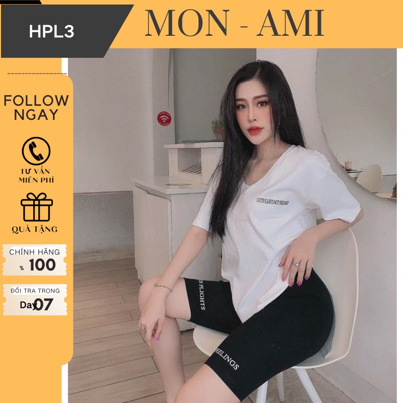 ชุดกีฬาคุณภาพสูง 100% Cotton Womens Set กระเป๋าพนังสุดน่ารัก MONAMI PHL03