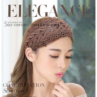 ใหม่ ที่คาดผมตาข่ายลูกไม้ ย้อนยุค / ที่คาดปีกกว้าง เรียบง่าย สําหรับผู้หญิง / ที่คาดผมหรูหรา / เครื่องประดับผม