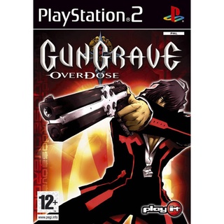 Gungrave: Overdose (Europe) PS2 แผ่นเกมps2 แผ่นไรท์ เกมเพทู