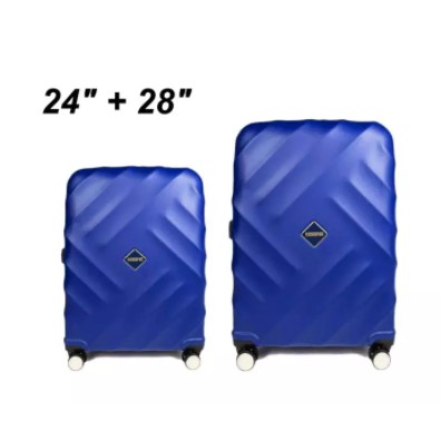 [LSC] 2in1 กระเป๋าเดินทาง แบบแข็ง 8 ล้อ กันรอยขีดข่วน 24 นิ้ว +28 นิ้ว