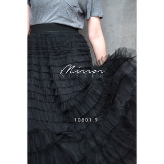 La HaVeN TuTu SKiRT•• กระโปรงขนมชั้น มีลูกเล่นต่อระบายเรียงกันไล่ตั้งแต่เอวถึงปลาย มีซับใน