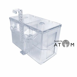 (พร้อมส่ง) กล่องแยกปลา ใช้แยกปลา กุ้ง ลูกปลา ปลาป่วยในตู้ปลา Hatching isolation box