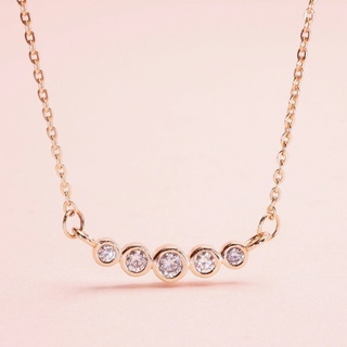 Grace Fine Jewelry สร้อยคอทองแท้ 9K Classic Diamond