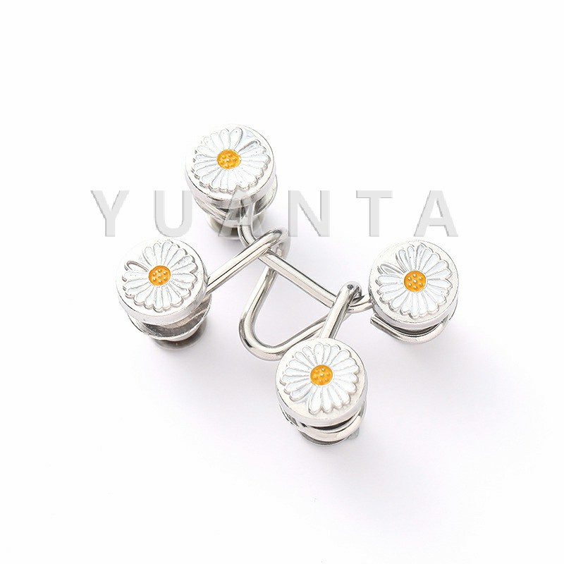 [9.9เก็บโค้ดส่งฟรีหน้าร้าน]ตะขอกางเกง กระดุม ตะขอกางเกงปรับเอวที่หลวมให้พอดี  jeans buttons - รูปที่ 6