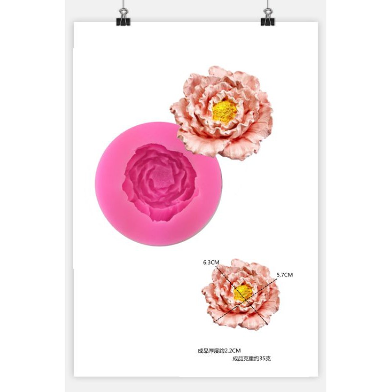 F12 Canation Flower Silicon Mould