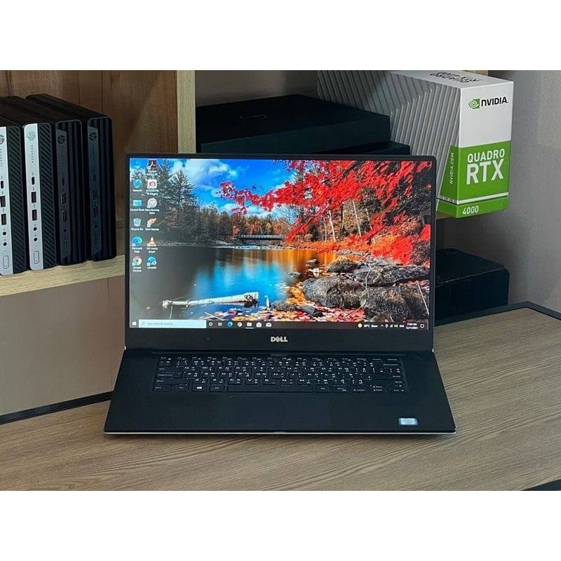 Dell Precision 5520 i7-7820HQ SSD512GB RAM16GB QUADRO M1200 (4GB GDDR5) Win 10 Pro สินค้ามือสอง