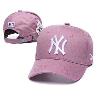 พร้อมส่ง MLB NY หมวกตาข่ายลําลอง ปรับสายได้ สไตล์ฮิปฮอป สําหรับผู้ชาย และผู้หญิง