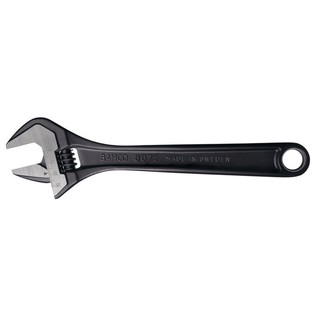 Bahco ประแจเลื่อน ชุบแข็ง ขนาด 10 นิ้ว รุ่น 8072 - สีดำ ( Adjustable Wrench ) กุญแจเลื่อน