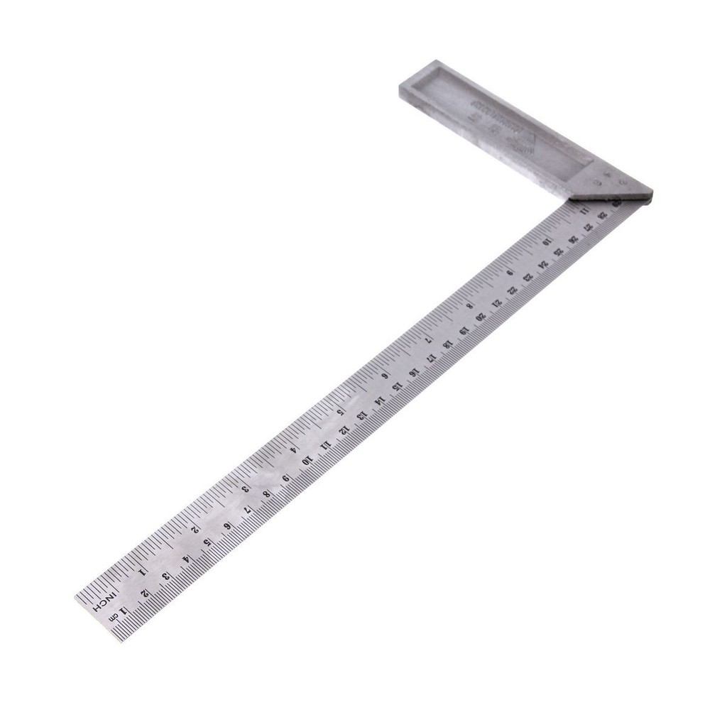 ไม้บรรทัดฉาก Square ruler 300MM  เป็นเครื่องมือวัดละเอียดที่ใช้ทางตรง T1243