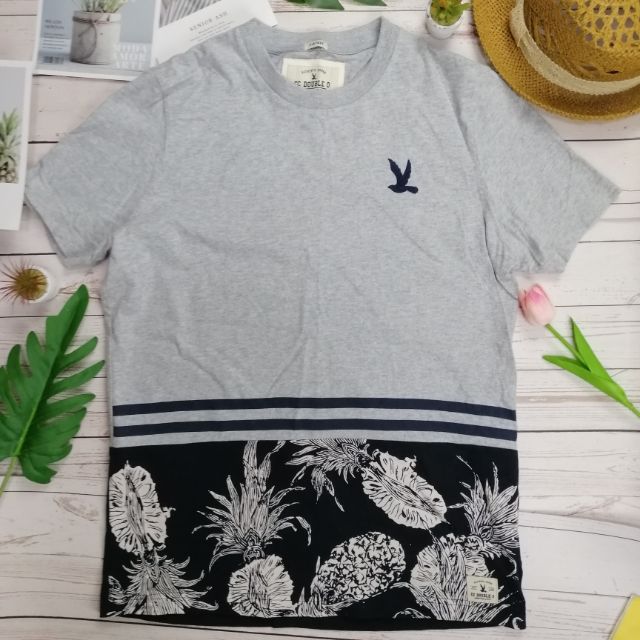 เสื้อยืด แบรนด์เนม​ CC D0UBLE O อก42" ยาว29"