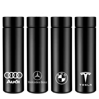 【Custom Car Logo】Smart Intelligent Digital Display Thermos Cup High-end Business Car Accessories