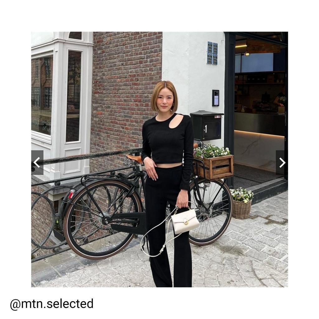 ส่งต่อ mtn.selected ครอปแขนยาว เว้าไหล่