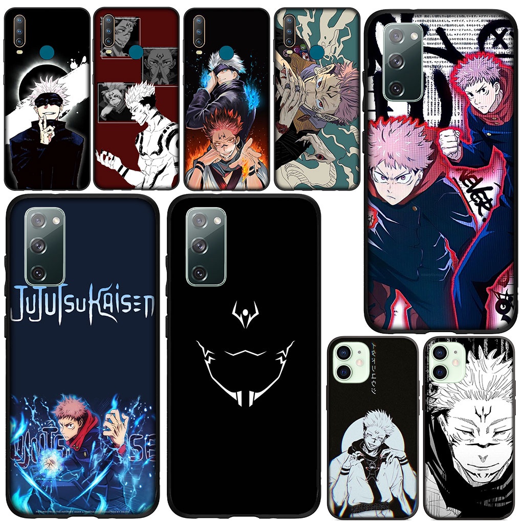 ปลอกซิลิโคนอ่อนนุ่ม VIVO Y55 Y71 Y75 V7 Plus Y79 V11 Pro Y55S + V7+ ฝาครอบโทรศัพท์ A-MB57 Jujutsu Ka