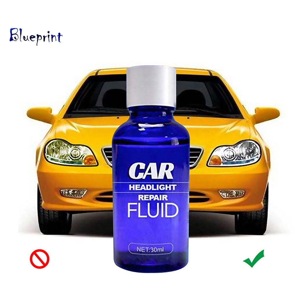 ★BP Auto Car Headlight Polish Cleaner Renewer Truck Light Lens Restoration Liquid