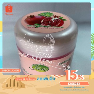 (ซื้อ 5 แถม 1)（แถมสบู่）JAM เกลือสปา ทับทิมกลูต้าคอลลาเจน คอลลาเจน เกลือสปาขัดผิวบอนเน่ ขนาด 700 มล.