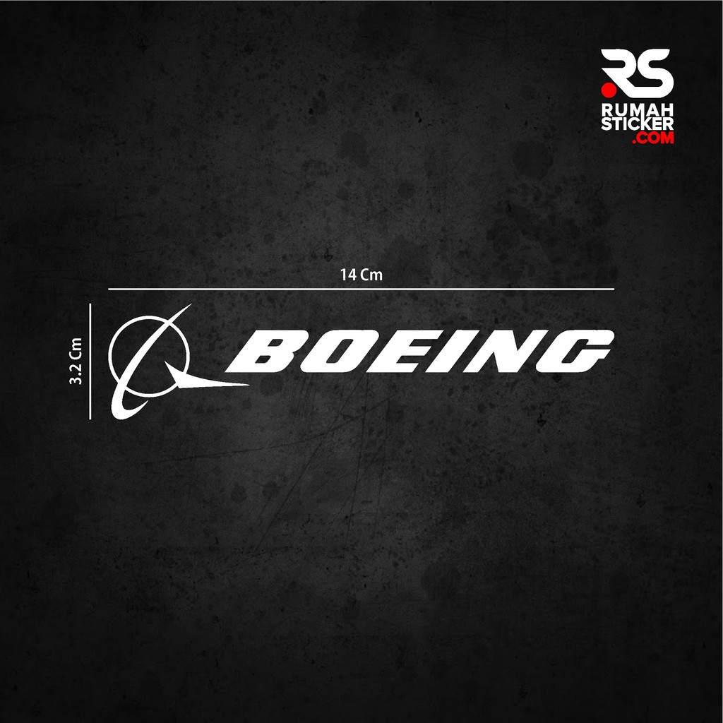 สติ๊กเกอร์ตัดโลโก้ BOEING