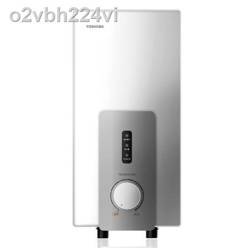✖(มีคูปองลดเพิ่ม) เครื่องทำน้ำอุ่น TOSHIBA DSK38S5KW 3800 วัตต์ สีขาววว