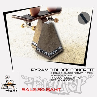 Pray Art Pyramid Block Concrete