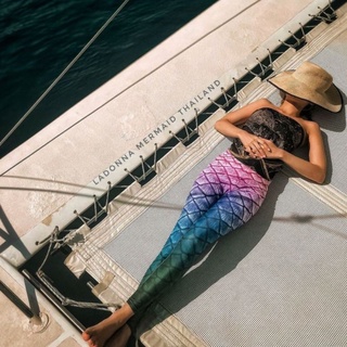 [พร้อมส่ง] กางเกงนางเงือก กัน UV รุ่น SIREN TAIL SCALE LEGGINGS