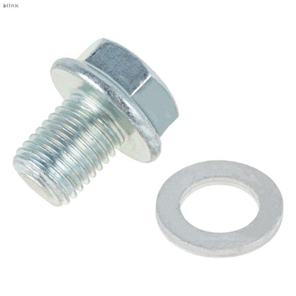 แม่เหล็กน้ํามันท่อระบายน้ําปลั๊ก Bolt Nut สําหรับ Honda CT200 CT70 CT90 CX500 CX500C CX500D