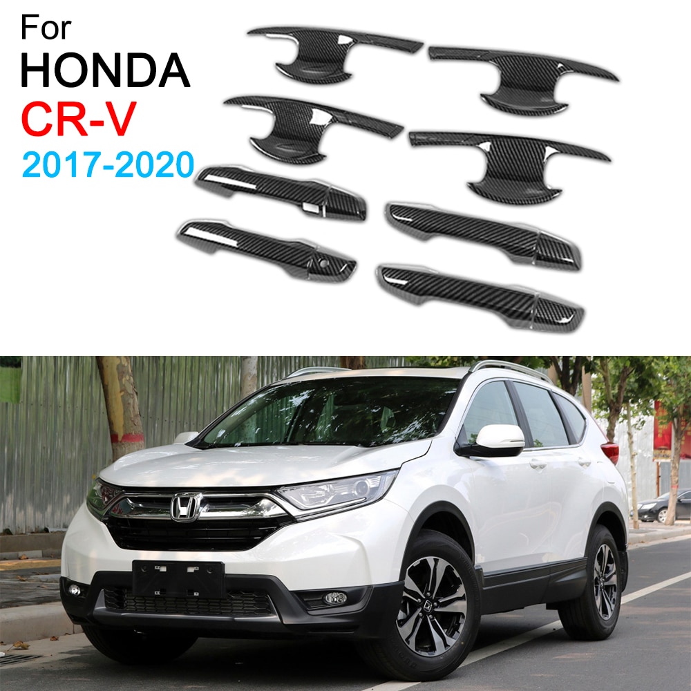 สติกเกอร์ติดมือจับประตูรถยนต์ สําหรับ Honda CRV 5th 2017 2018 2019 2020 2021