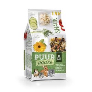 PUUR Pauze 700g. เพียว สแน็ค ขนม อาหารว่างคัดสรรวัตถุดิบธรรมชาติ สูตรป็อปคอร์น ดาวเรือง สำหรับกระต่าย หนู