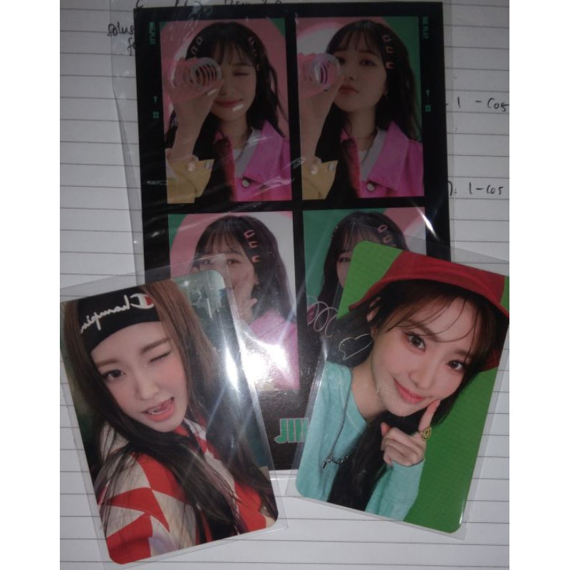 4 Cut Weekly Tarot Photocard We Play Jump ver Jihan Zoa