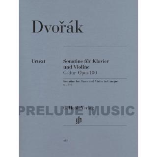 (violin) Dvorak Sonatina for Piano and Violin G major op. 100 HN413