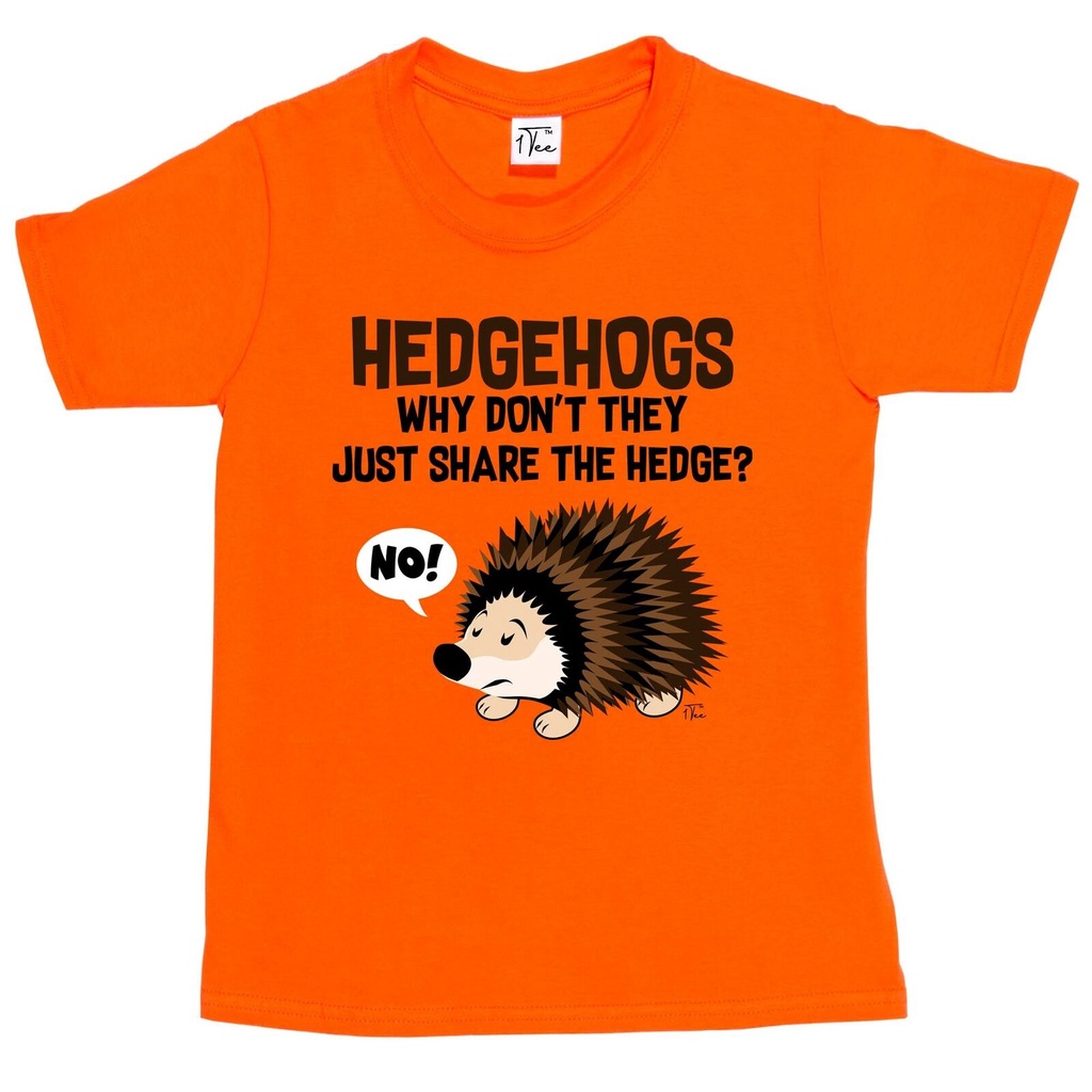 เสื้อยืด พิมพ์ลายเม่น Why Don'T They Just Share The Hedge สําหรับผู้ชายS-5XL