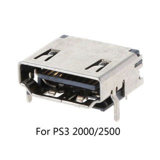 dou hdmi port ซ็อกเก็ตเชื่อมต่ออินเตอร์เฟซสําหรับ sony playstation 3 ps 3 2000 2500 อุปกรณ์เสริมอะไหล่