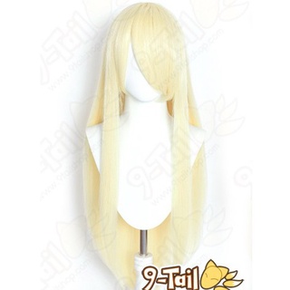 วิกคอสเพลย์ วิกผม Cosplay วิกผมสีบรอนซ์ซีด 80 cm