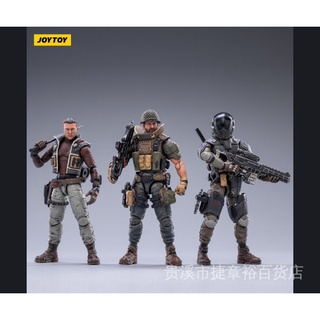 โมเดลทหาร Joytoy Dark Source 1: 18 Protagonist Trio Fengboyang Stanner Regson แบบเคลื่อนย้ายได้