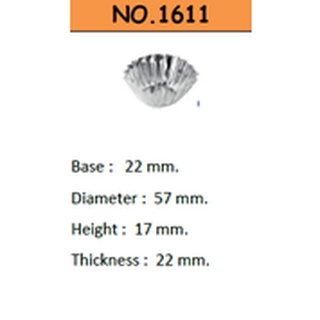 มาวินช้อป ขายปลีก 1แถวมี500ใบ กระทงฟอยล์เบอร์ No.1611/No.1612