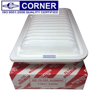 กรองอากาศ Corner Toyota Altis Limo หน้าหมู 2001 17801-22020