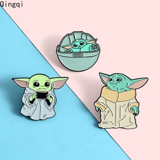 เข็มกลัด รูปภาพยนตร์คลาสสิก Yoda น่ารัก เหมาะกับของขวัญ สําหรับเพื่อน