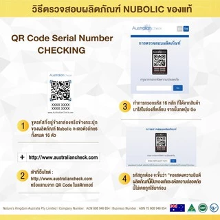 (กระปุกใหญ่) นมผึ้งนูโบลิก Nubolic 1650mg. 365 แคปซูล มี อย.ไทย