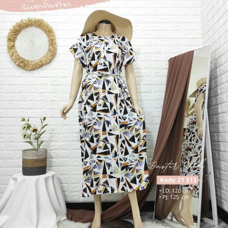 Jannah River Daster 21S13 dasterpremium dasterkekian dasterviral dasterbranded dastermurah