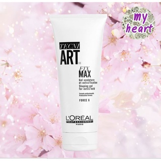 Loreal Tecni Art Fix Max 200ml เจลใสจัดแต่งทรงผม