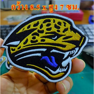 IRON-ON PATCHES อาร์มตัวรีดติดเสื้อ* หน้าเสือจากัวร์ * ตกแต่งเสื้อผ้า หมวก กระเป๋า แจ๊คเก็ตยีนส์