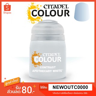 [Contrast] Apothecary White - Citadel Colour สีอะคริลิคสูตรน้ำ ไร้กลิ่น ไร้สารพิษ