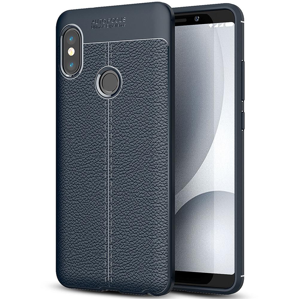 For Xiaomi Redmi Note 5 Pro Phone Case Shockproof Silicone Pu Leather Back Cover Soft Tpu 6980